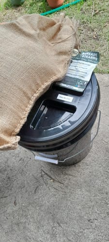 Customer photo review of BierKashi Composting System (with BierKashi Bokashi)