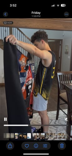 Customer photo review of Premium T Shirt Quilt