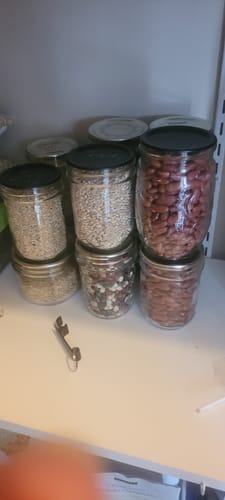 Tracy Q. review of Chalkboard Top Mason Jar Lids (Regular - 12 set) image 1 out of 1