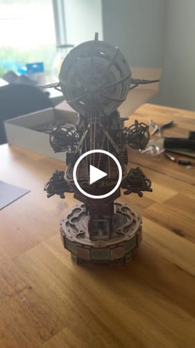 Customer video review of Vapor Trek 3D Wooden Puzzle