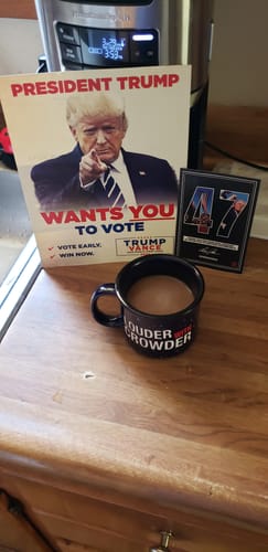 Customer photo review of Mug Club Free Mug