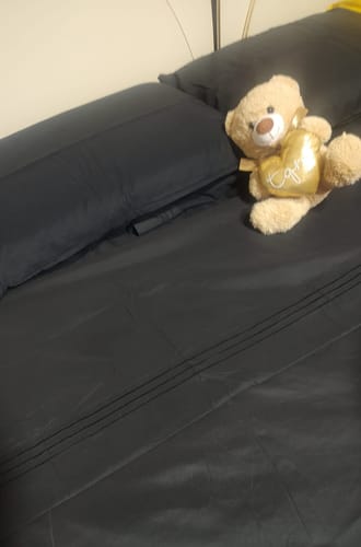 Customer photo review of Juego de Sábanas Microfibra Ultrasuave 1500 -Tamaño y color a elegir