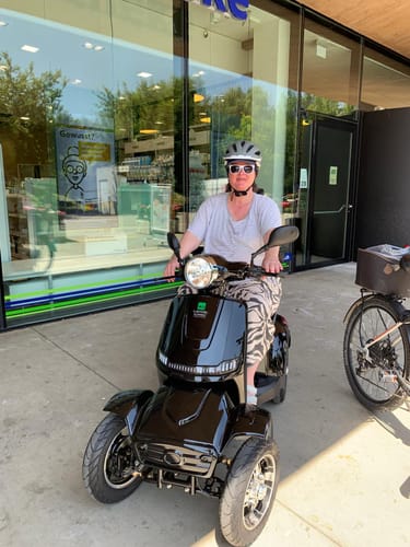 Customer photo review of Seniorenmobil Swiss 4000 schwarz