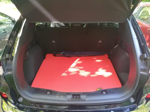 Customer photo review of Kofferraumwanne nach Maß