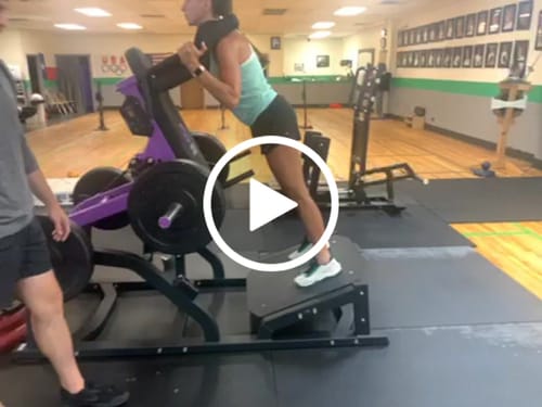 Customer video review of BLAZZED V-SQUAT