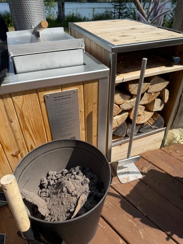 Customer photo review of Aluminum Ash Scoop