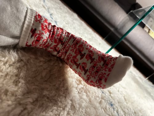 Karine A. review of CRAB SOCKS image 1 out of 1