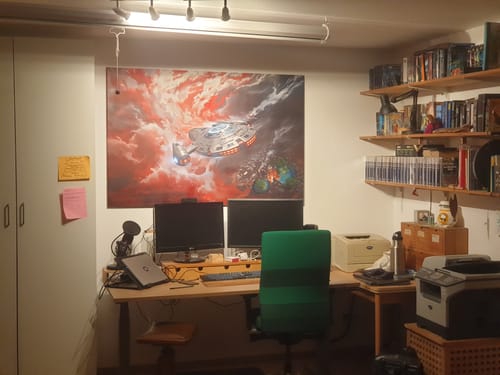 Customer photo review of Foto-Leinwand ohne Rahmen