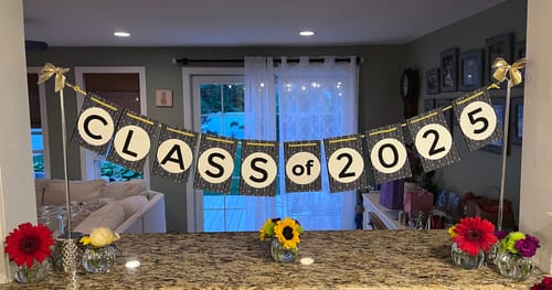 Customer photo review of Keepsake Banner Storage Box