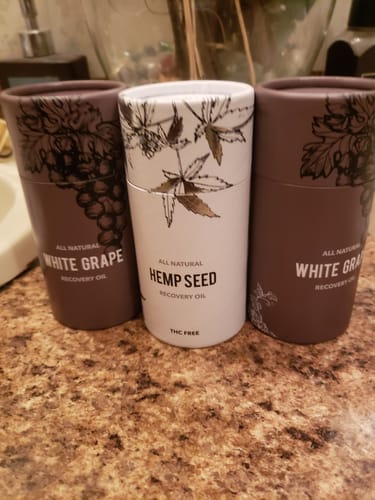 Customer photo review of White Grape Recovery Oil