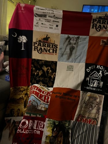 Jason P. review of Premium T Shirt Quilt image 1 out of 1