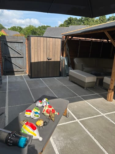 Customer photo review of Kandala - Grey Porcelain Paving Tiles - 900 x 600 x 20mm