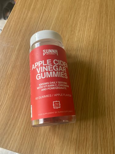 Customer photo review of Apple Cider Vinegar Gummies