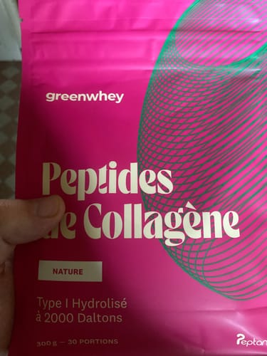 Customer photo review of Peptides de Collagène PEPTAN®