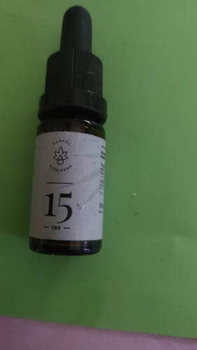 Customer photo review of CBD-Öl 15% in Bio-Hanföl