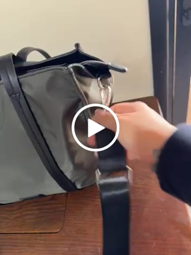 Customer video review of Cartera De Hombro Notebook Nylon Office