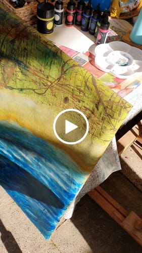 Customer video review of Aquarylic Color - Ultramarin