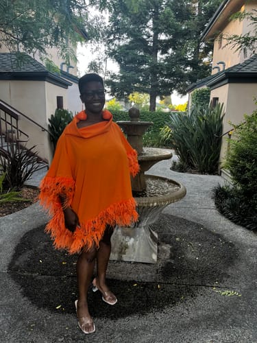 Customer photo review of Orange Melba Mini