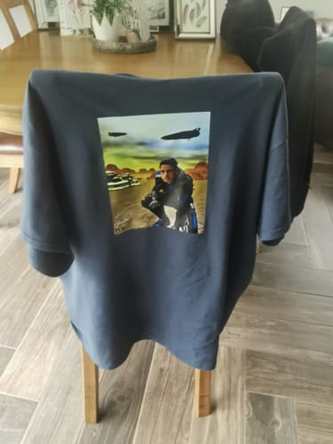 Customer photo review of Unisex t-shirt