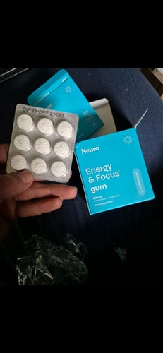 Customer photo review of Energy & Focus Gum