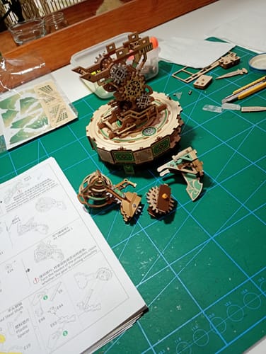 Customer photo review of Vapor Trek 3D Wooden Puzzle