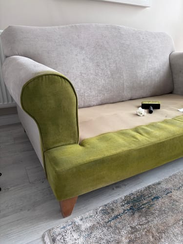 Customer photo review of Fabric Paint -- Olive