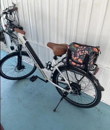Customer photo review of Cybervelo 1000W Peak Electric Bike – 26" Fat Tire E-Bike with 80 Mile Range, 7-Speed, Removable Battery & All-Terrain Performance