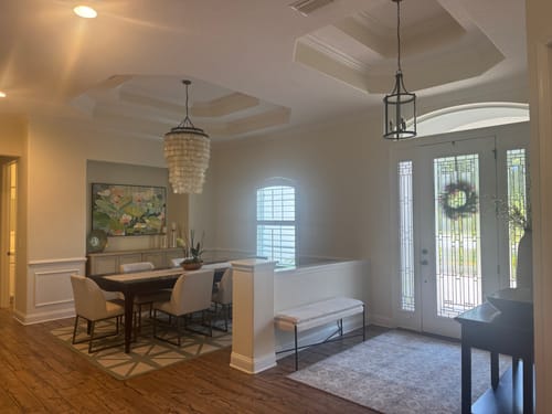 Customer photo review of Flower Canvas Art #FL124