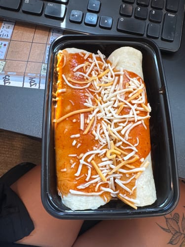 Customer photo review of Chicken Enchilada