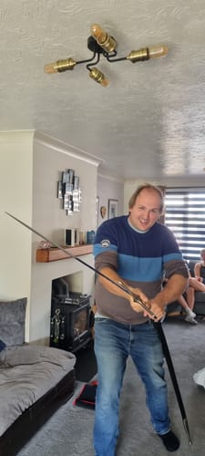 Customer photo review of Aragorn Anduril | Lord of the Rings | Replica Sword