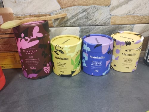 Customer photo review of Pack Sabores - Té Matcha Premium 100% Degustación
