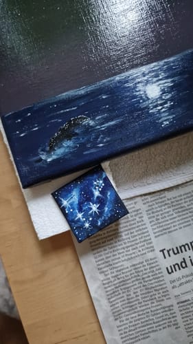 Customer photo review of Acrylfarbe 18 x 30ml Set