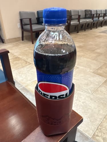 Customer photo review of ENTHUZST™ LEATHER KOOZIE