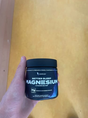 Zákaznická recenze s fotkou produktu Sleep Magnesium