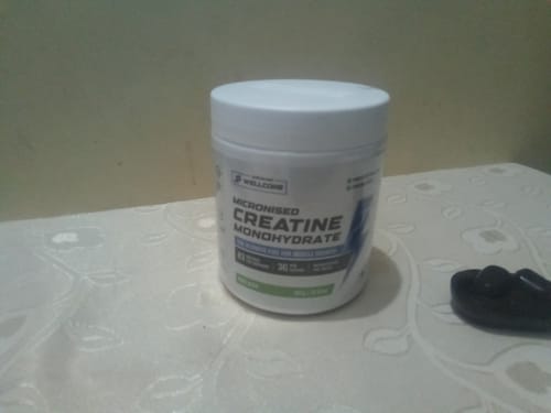 Customer photo review of Wellcore - Pure Micronised Creatine Monohydrate | Kiwi Kick (307g, 83 servings)