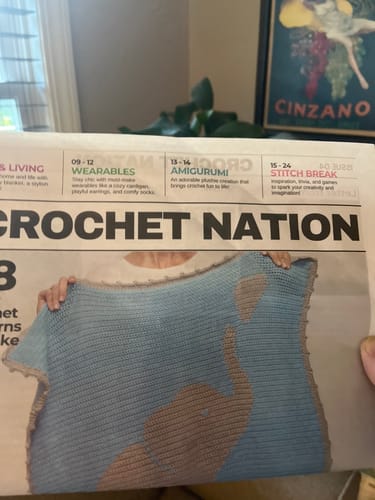 Customer photo review of Annual Subscription • Crochet Nation