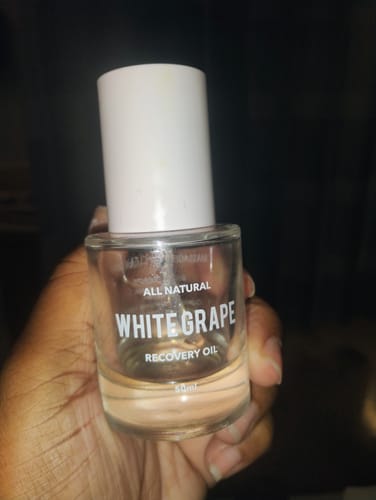 Customer photo review of White Grape Recovery Oil