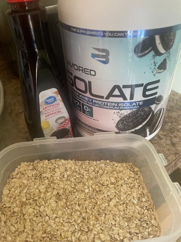 Customer photo review of Protein Isolate