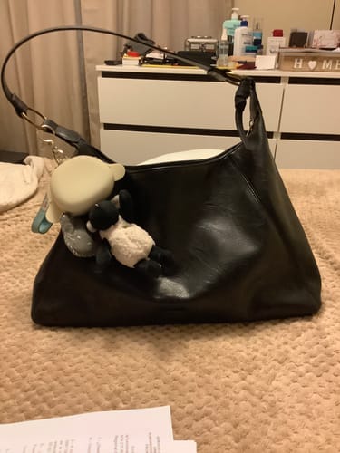 Customer photo review of Cartera De Hombro Argolla Boho
