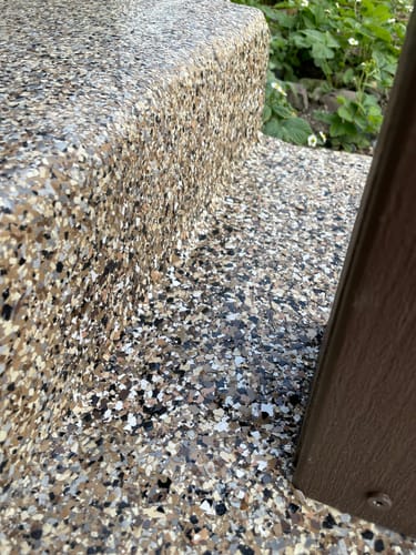 Customer photo review of Polyaspartic Coating - XPS-72 Flex 2 Gal. Kit