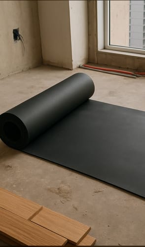 Customer photo review of Commercial Rubber Sheet Linear Metre Durable Heavy Duty Rubber for Sealing, Insulation & Protection Temperature & Chemical Resistant