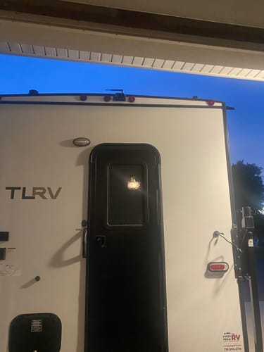 Customer photo review of MobileVision MV-BC1 | 2.4Ghz Wireless Camera and 5" Portable Monitor