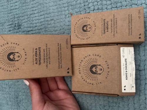 Customer photo review of Mexican Skincare Bestseller