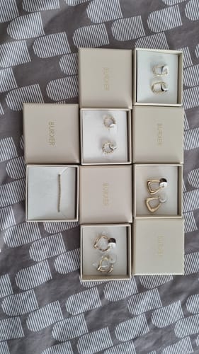 Customer photo review of Ella Earrings