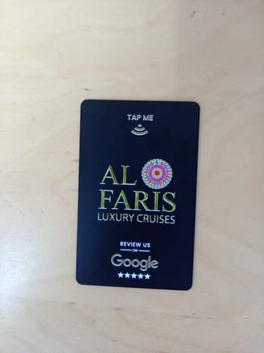 Customer photo review of RATECARDS™ - VIP Customized Design
