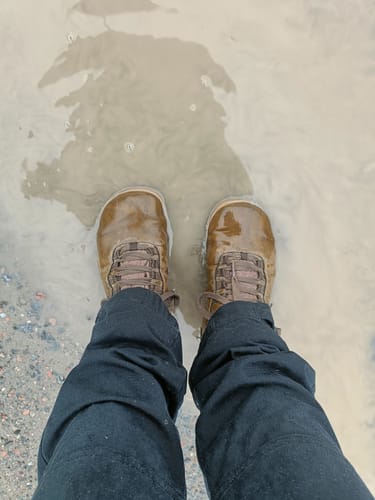 Customer photo review of Vaistoa Uoma 2 -paljasjalkavaelluskengät