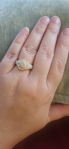 Staci A. review of Pear Collection - Silicone Rings with Metal Frame - Patented Design image 1 out of 1