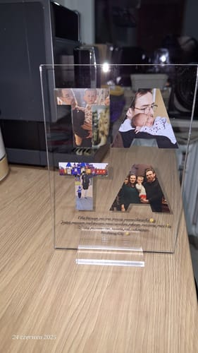 Customer photo review of Personalizowana Tabliczka "TATA"