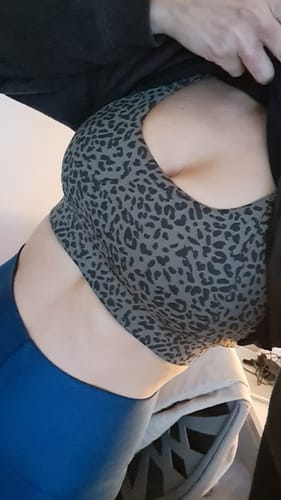 Customer photo review of Peto Deportivo Leopard Print