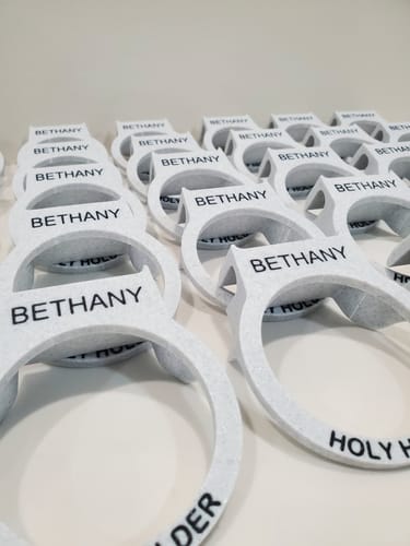 Customer photo review of Marble PETG Filament 1.75mm 1kg